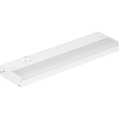 TASK LIGHTING 11-7/8In. 120-Volt Bar Light, Dimmable And 3-Color Selectable, White L-BL12-WT-TW